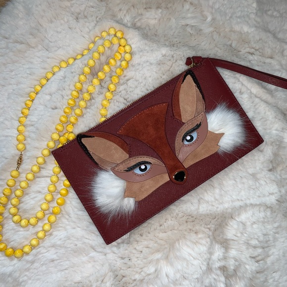 NWOT Kate Spade Fox Wristlet - Picture 6 of 7